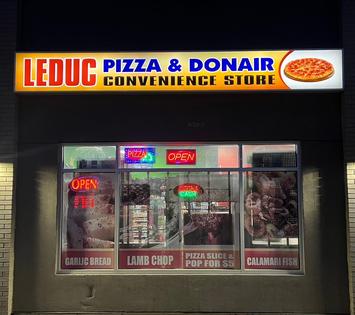 Leduc Convenience Store/leduc Pizza & Donair