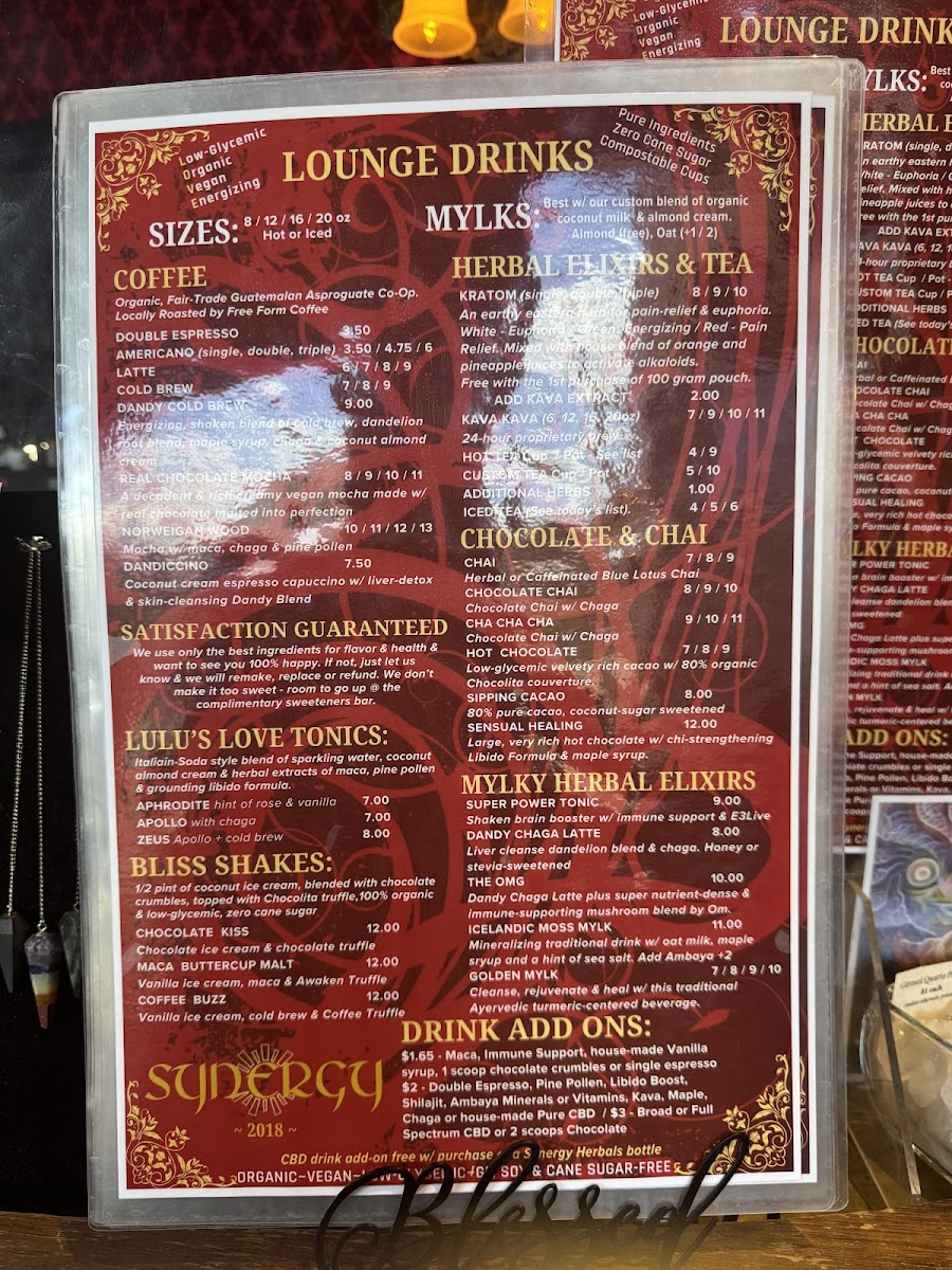 Menu - Synergy photo 6