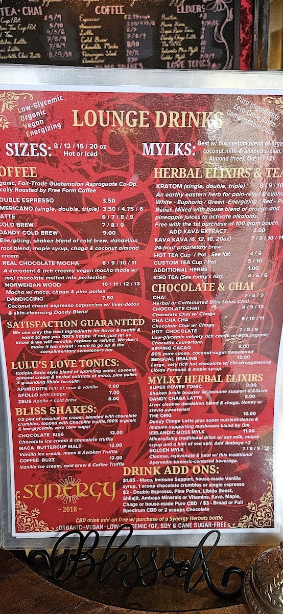 Menu - Synergy photo 8